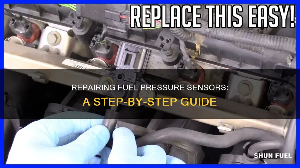 how to repair a fuel pressure sensor