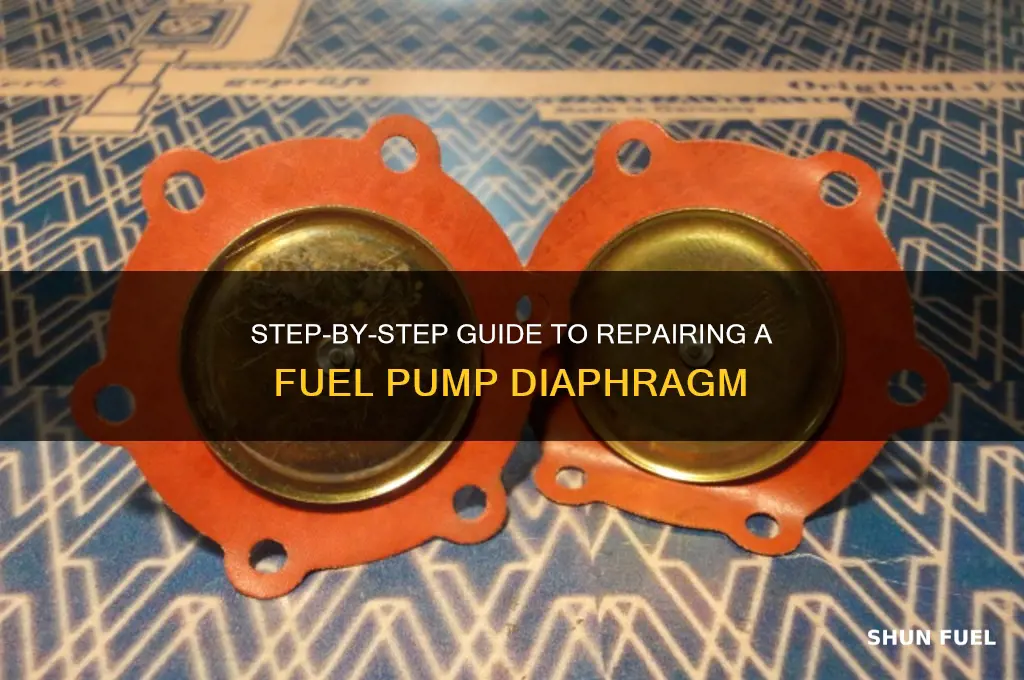 how to repair a fuel pump diaphragm