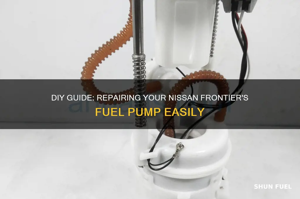 how to repair a fuel pump on a nissan frontier