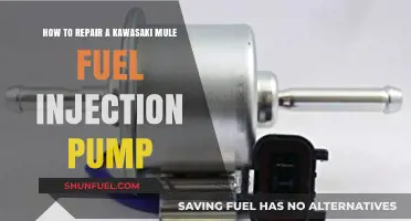 Repairing Your Kawasaki Mule Fuel Injection Pump: A Step-by-Step Guide