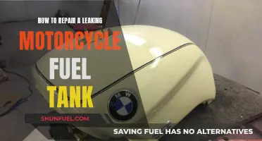 Repairing a Leaking Motorcycle Fuel Tank: A Step-by-Step Guide
