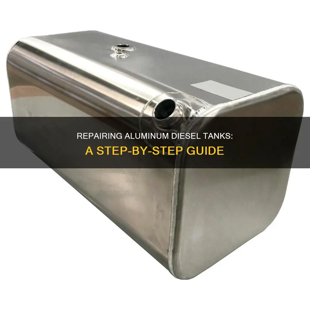 how to repair aluminum diesel fuel tank