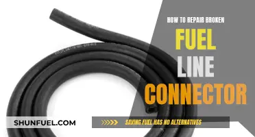 Repairing a Broken Fuel Line Connector: A Step-by-Step Guide