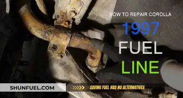 Fixing the 1997 Corolla's Fuel Line: A Step-by-Step Guide