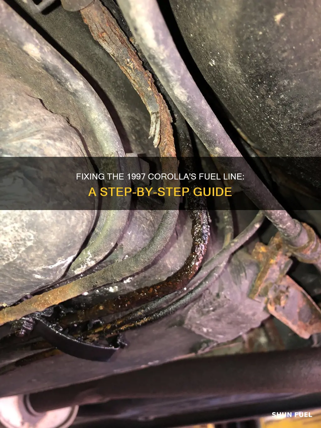 how to repair corolla 1997 fuel line