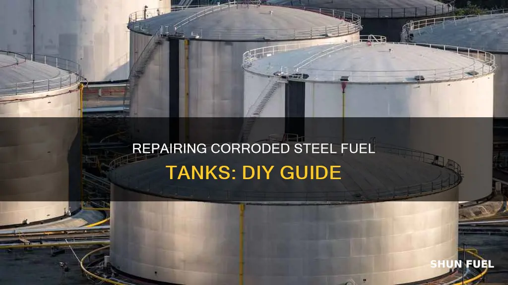 how to repair corroded steel fuel tank