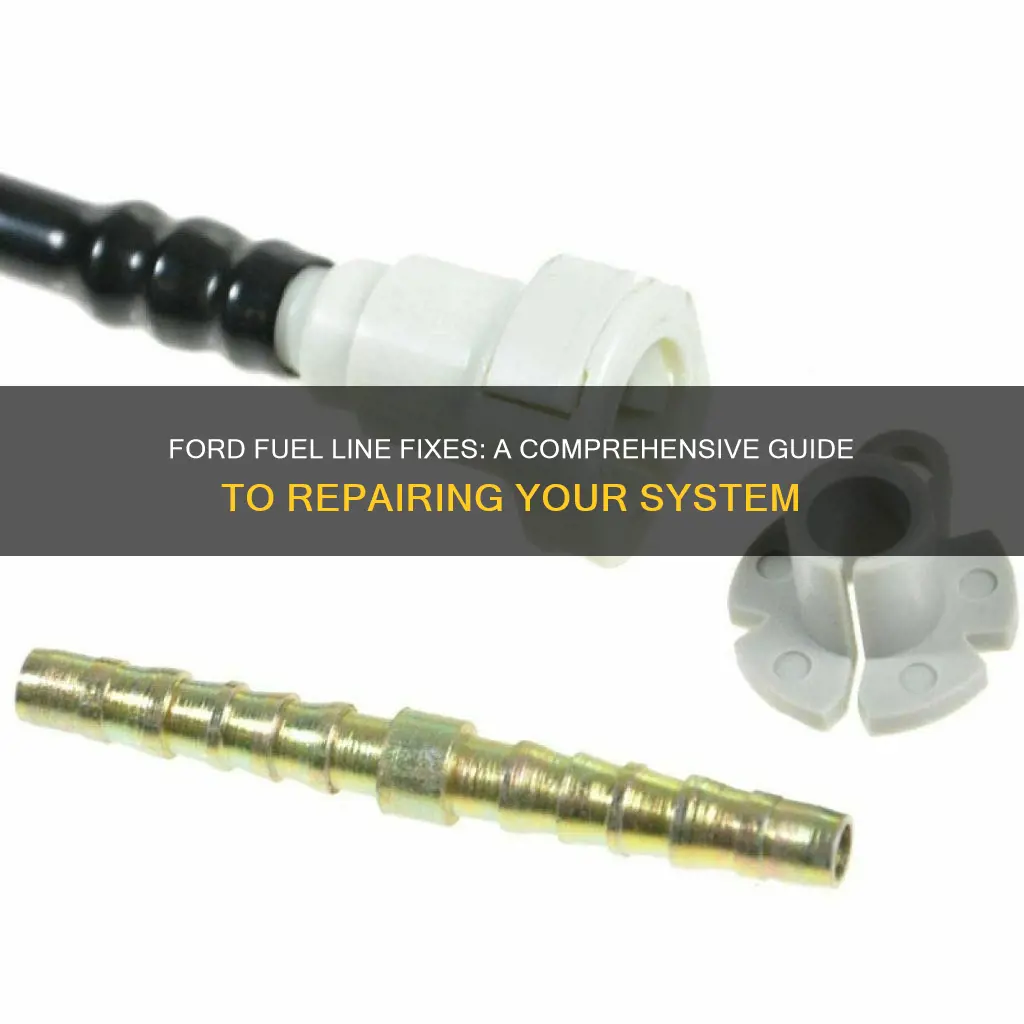 how to repair ford fuel line