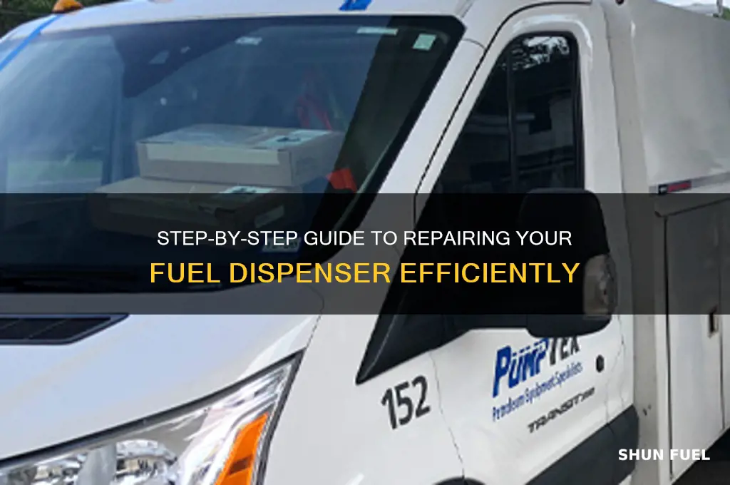 how to repair fuel dispenser