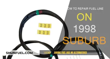 Fuel Line Fix: A Guide to Repairing 1998 Suburban's Leaky Lines