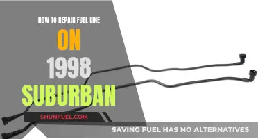 Repairing the Fuel Line on Your 1998 Suburban: A Step-by-Step Guide