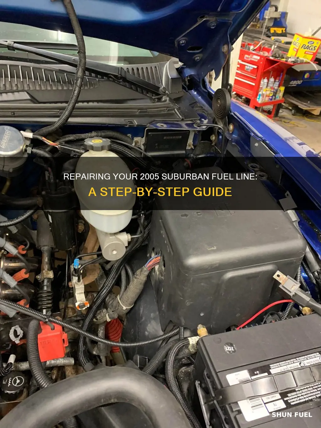 how to repair fuel line on 2005 suburban