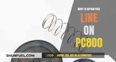 Repairing the Fuel Line on a PC800: A Step-by-Step Guide