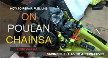 Fuel Line Fix: A Guide to Repairing Poulan Chainsaw Lines