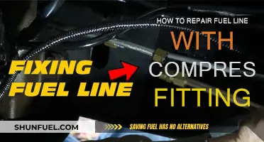 Fuel Line Repair: Quick Fix with Compression Fittings