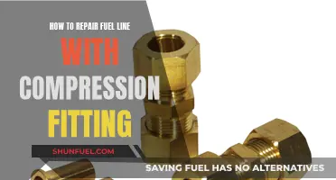 Repairing Fuel Lines: Compression Fitting Technique Explained