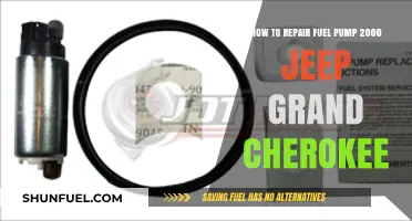 Repairing the Fuel Pump in a 2000 Jeep Grand Cherokee: A Step-by-Step Guide