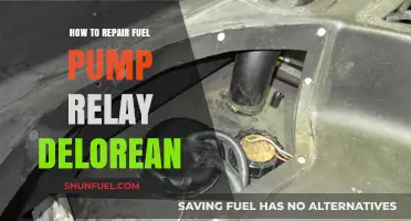 Repairing Your DeLorean's Fuel Pump Relay: A Step-by-Step Guide