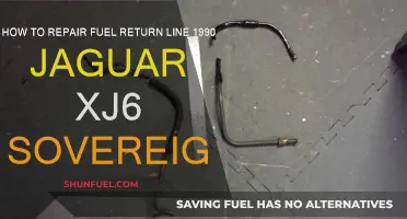 Fuel Return Line Repair: A Guide for Jaguar XJ6 Sovereign Owners