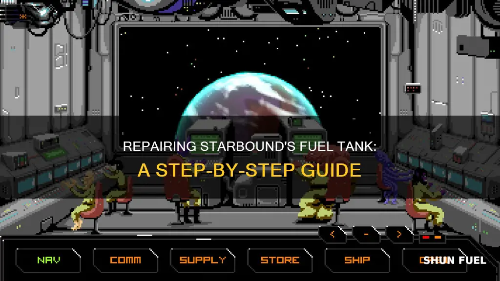 how to repair fuel tank in starbound