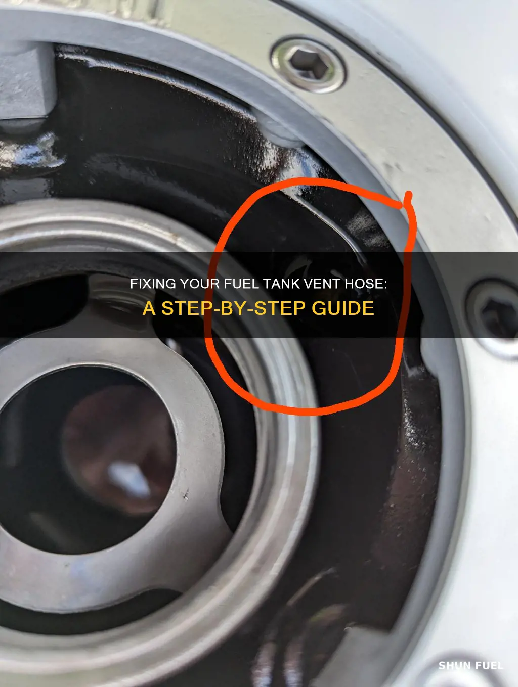 how to repair fuel tank vent hose