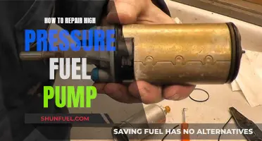 Repairing High-Pressure Fuel Pumps: A Step-by-Step Guide