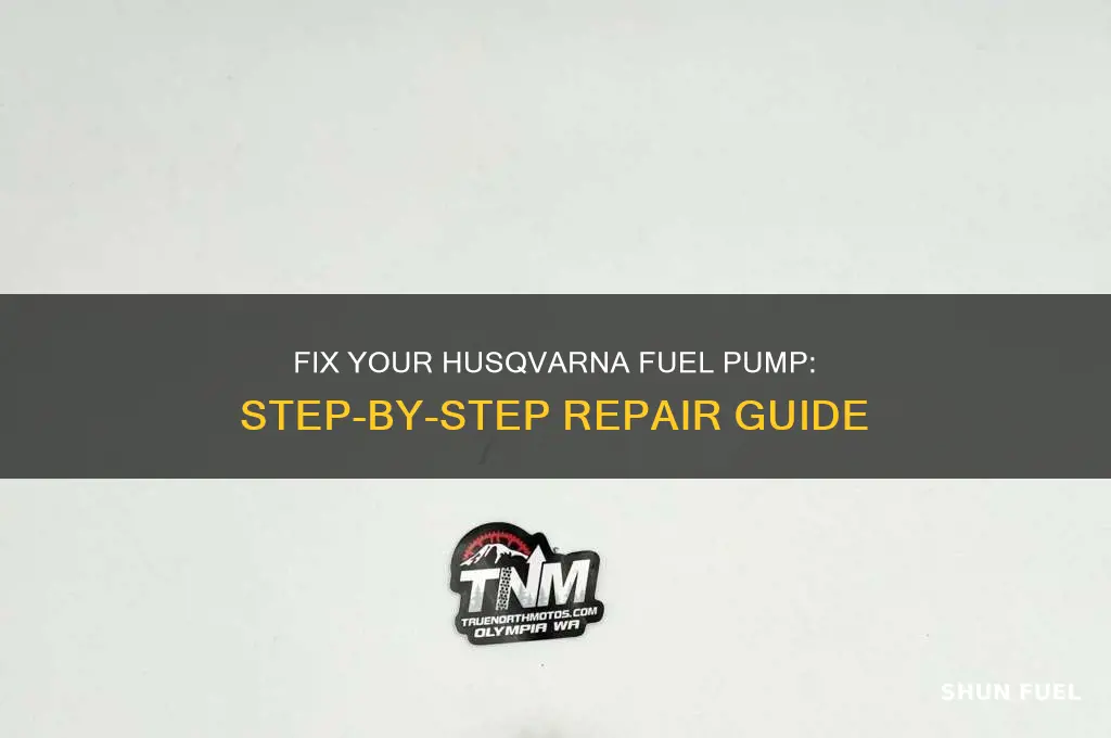 how to repair husqvarna fuel pump