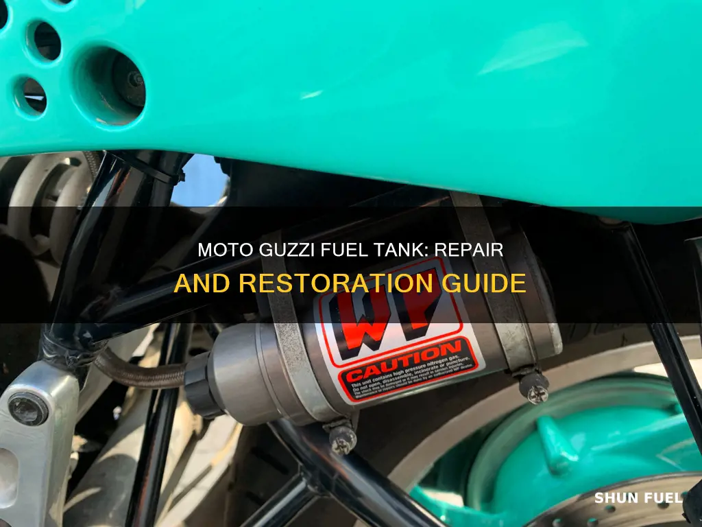 how to repair moto guzzi fuel tank