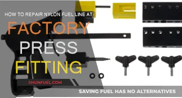 Nylon Fuel Line Repair: Factory Press Fitting Guide