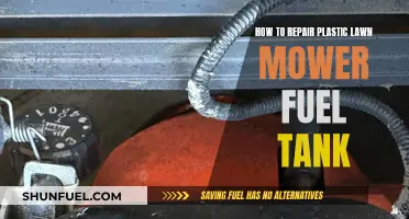 Repairing a Plastic Lawn Mower Fuel Tank: A Step-by-Step Guide