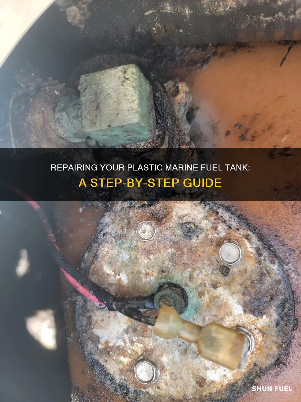 how to repair plastic marine fuel tank