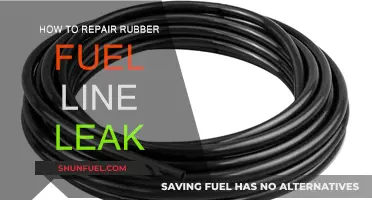 Fixing Fuel Leaks: A Guide to Rubber Fuel Line Repairs