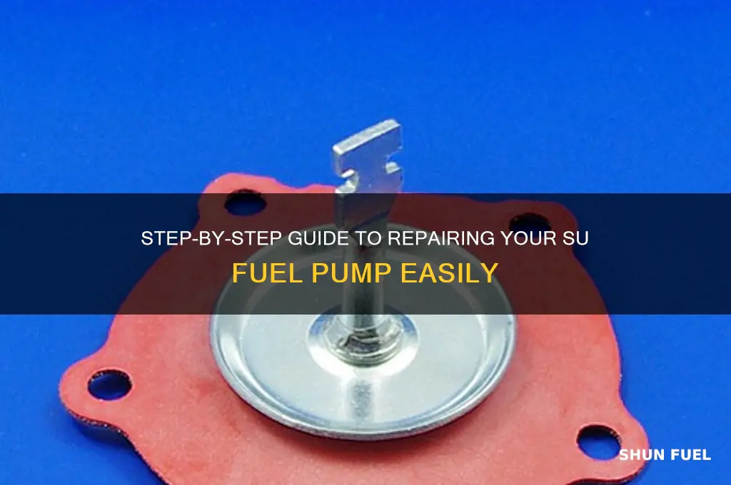 how to repair su fuel pump