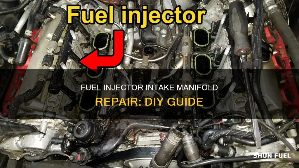 how to repair upper fuel injector intake manifold repair