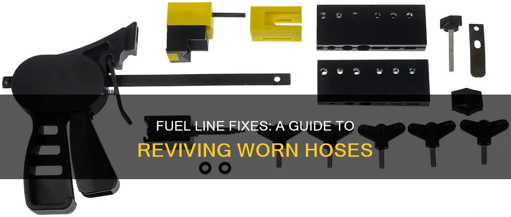 how to repair worn fuel lines