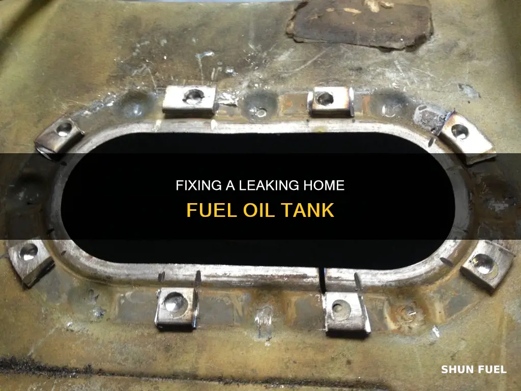 how to repairleaking home fuel oil tank
