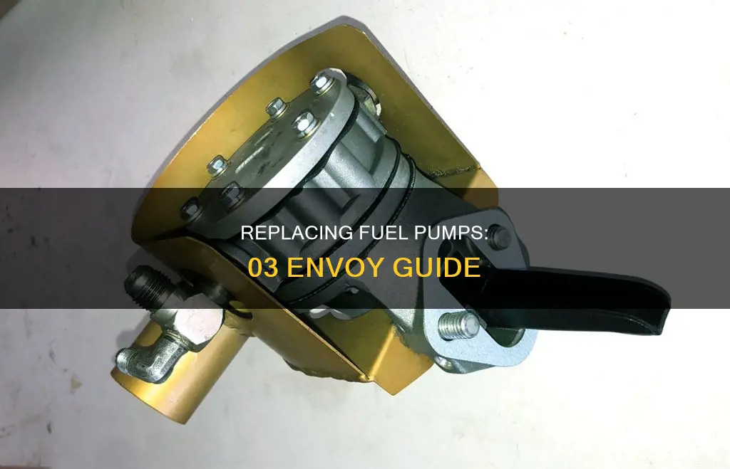 how to replac a fuel pump on a 03 envoy