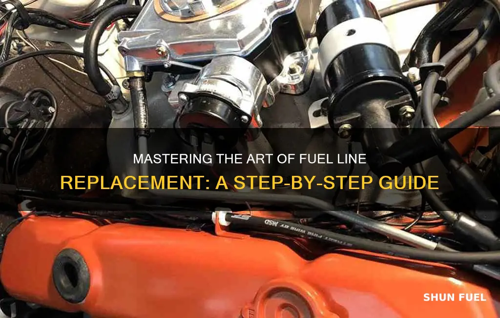 how to replace 026 fuel line