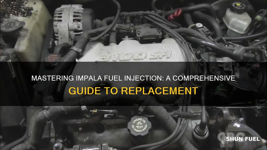 how to replace 05 impala fuel injector