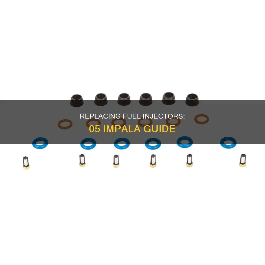 how to replace 05 impala fuel injector