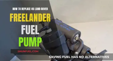 Replacing the Fuel Pump in Your Land Rover Freelander