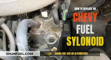 Replacing Fuel Sylonoid: 08 Chevy Step-by-Step Guide