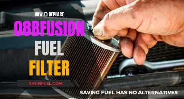 Replacing the 08BFusion Fuel Filter: A Step-by-Step Guide