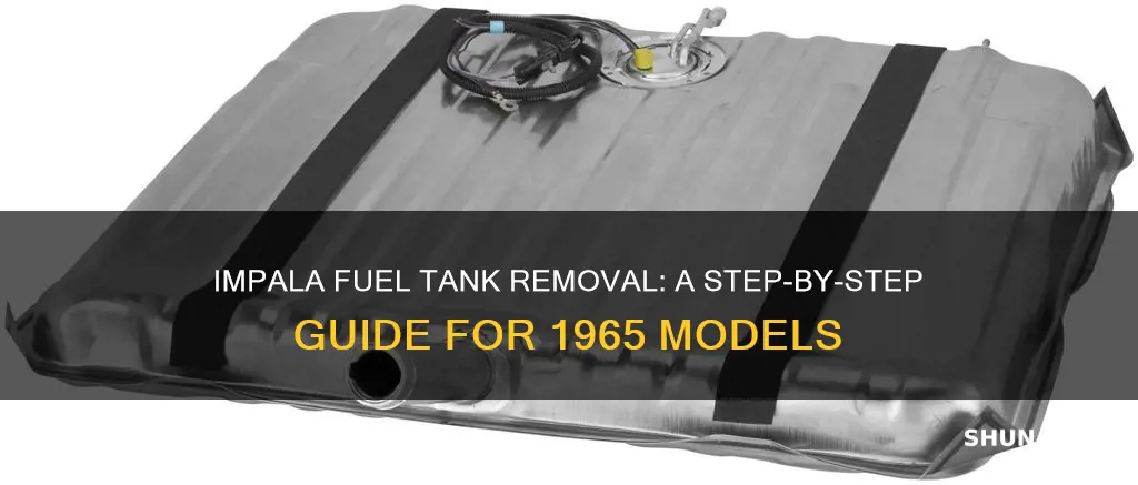 how to replace 1965 impala fuel tank removal
