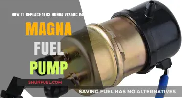 Replacing the Fuel Pump in Your 1983 Honda Magna: A Step-by-Step Guide