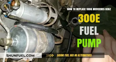 Replacing the Fuel Pump in a 1990 Mercedes-Benz 300E: A Step-by-Step Guide