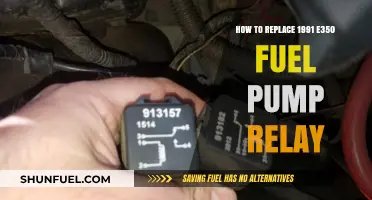 E350 Fuel Pump Relay: Quick Fix Guide