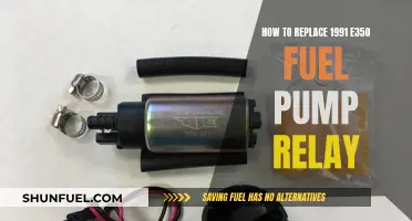 Replacing the Fuel Pump Relay in a 1991 E350: Step-by-Step Guide