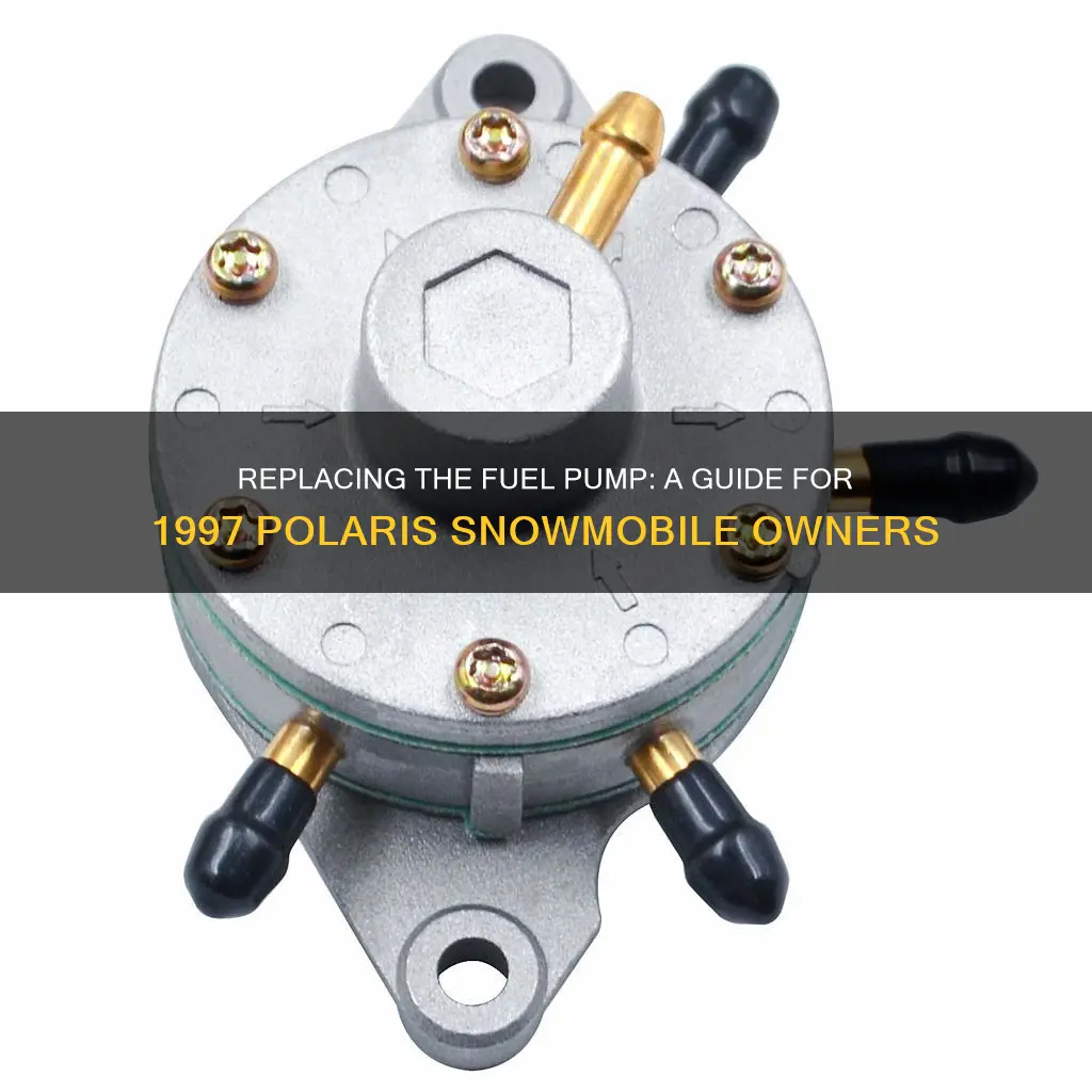 how to replace 1997 polaris snowmobile fuel pump