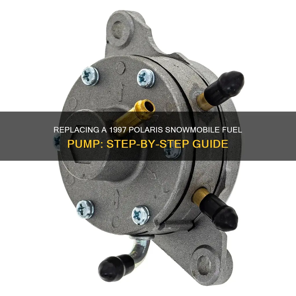 how to replace 1997 polaris snowmobile fuel pump