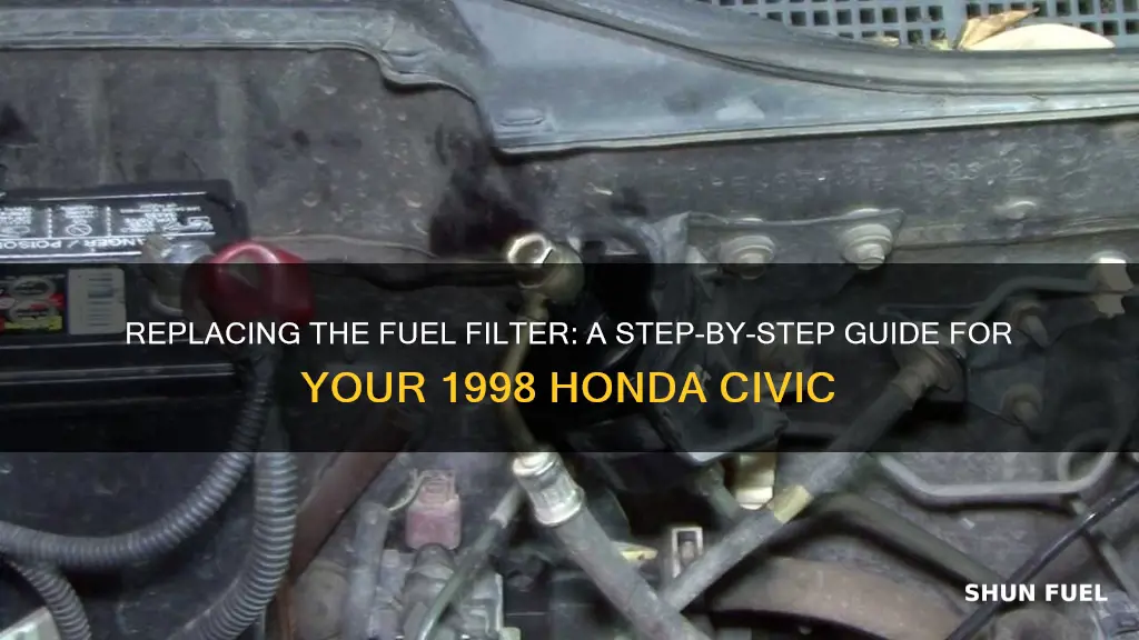 how to replace 1998 honda civic fuel filter